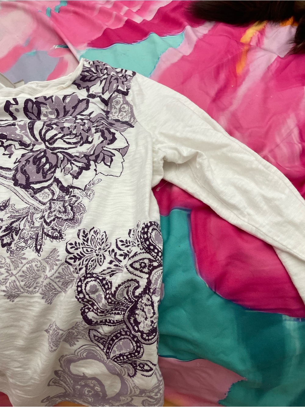 3 Chico's Long-Sleeve Tees